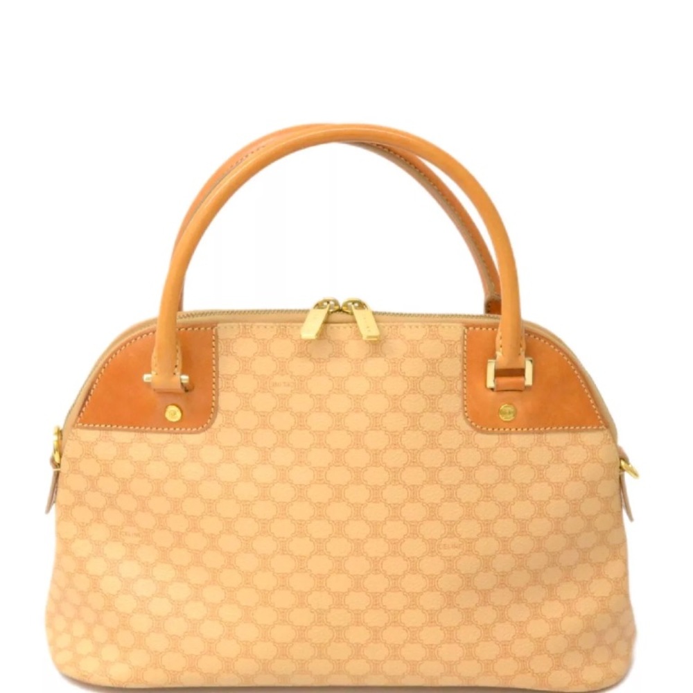 Authentic Celine Vintage 2 way Shoulder Handbag
